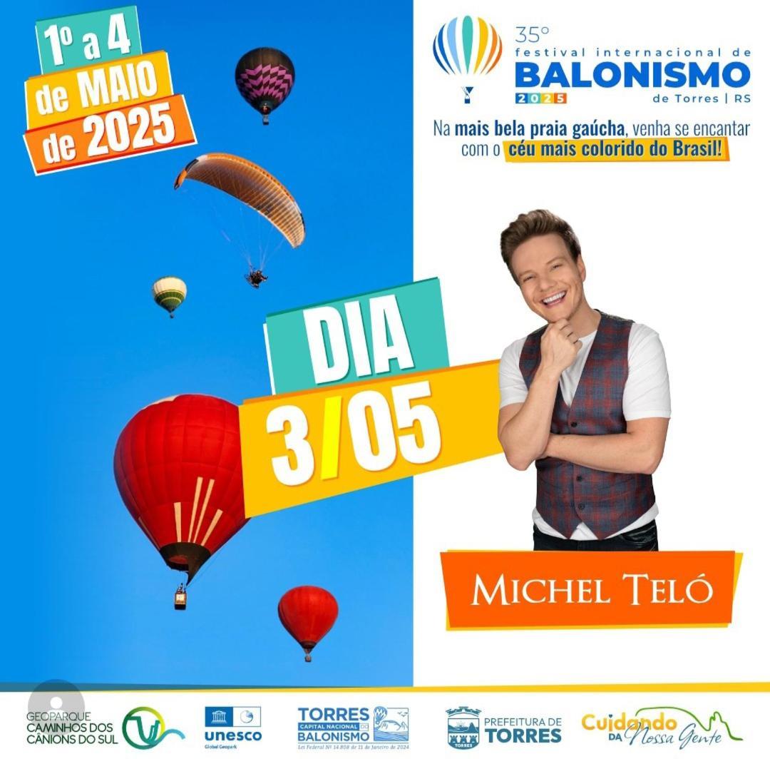 KITNET S2 em TORRES-RS - ÓTIMO CUSTO BENEFICIO na mais bela praia Gaúcha - Cozinha - Banheiro - Ar condicionado - TV - Wi-Fi - Estacionamento - Acomoda até 5 pessoas - Anfitriã Superhost no BnB Torres Exterior foto